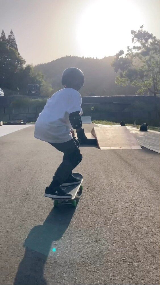 Refine skate parkでOne push 木許さんのレッスンに参加🛹