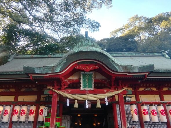 八幡朝見神社の本殿