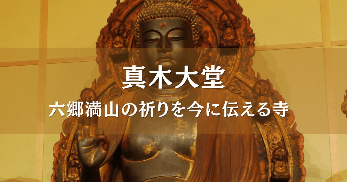 大分県豊後高田の真木大堂の阿弥陀如来像のアップ