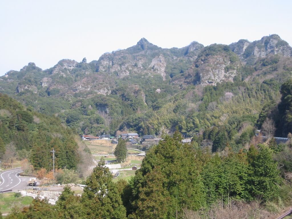 大分県豊後高田市の風景(高橋紹運ゆかりの地とされる地域の自然)