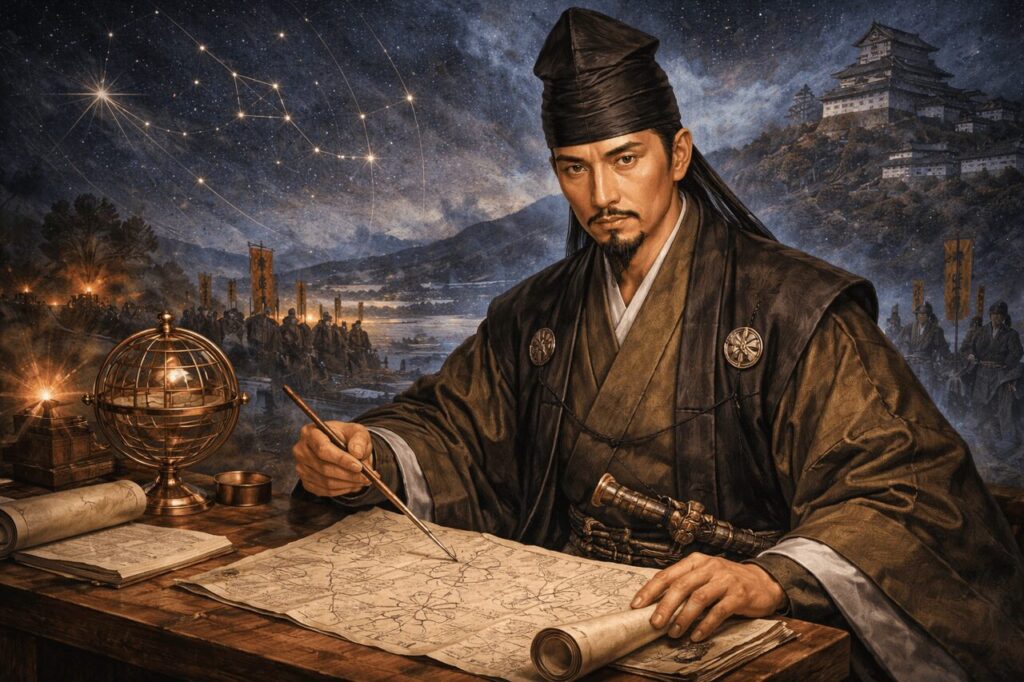 角隈石宗 イメージ 戦国時代 軍師 大友宗麟 参謀 占術 天文 易学 知将