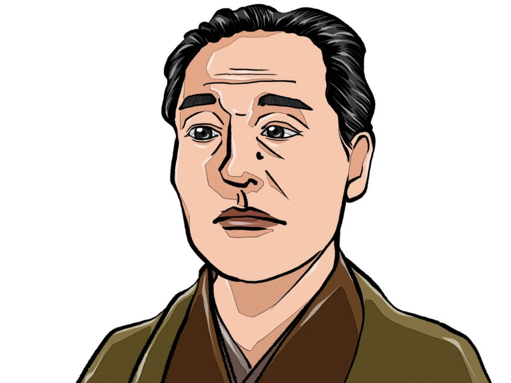福沢諭吉の肖像イラスト|大分県中津市ゆかりの思想家・学問のすゝめで知られる人物