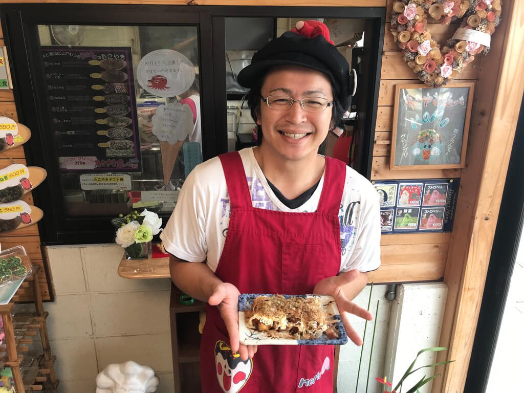 笑顔の店長