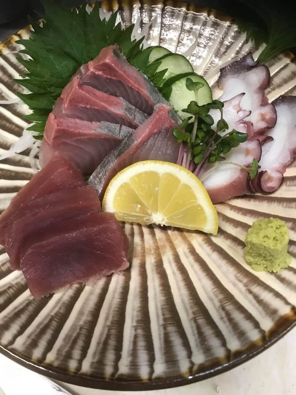 大分のブランド魚 関あじ・関さばの刺身