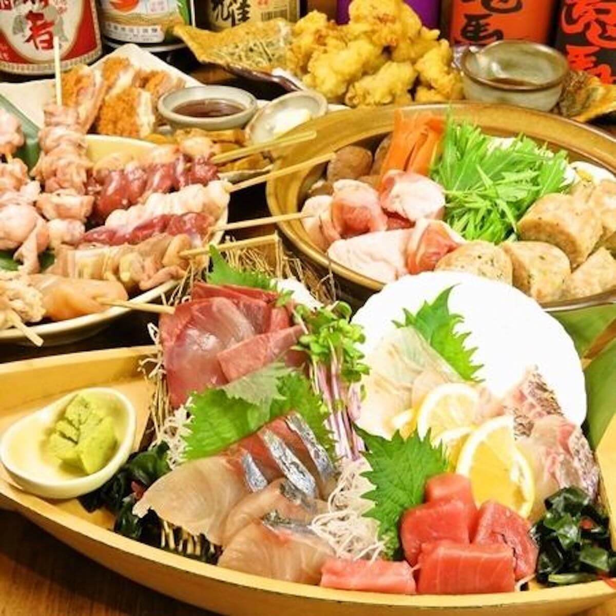 ボリューム満点のコース料理