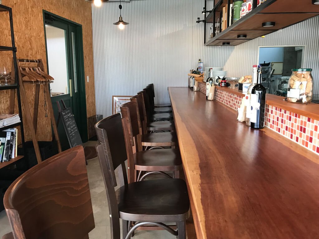 おしゃれな店内