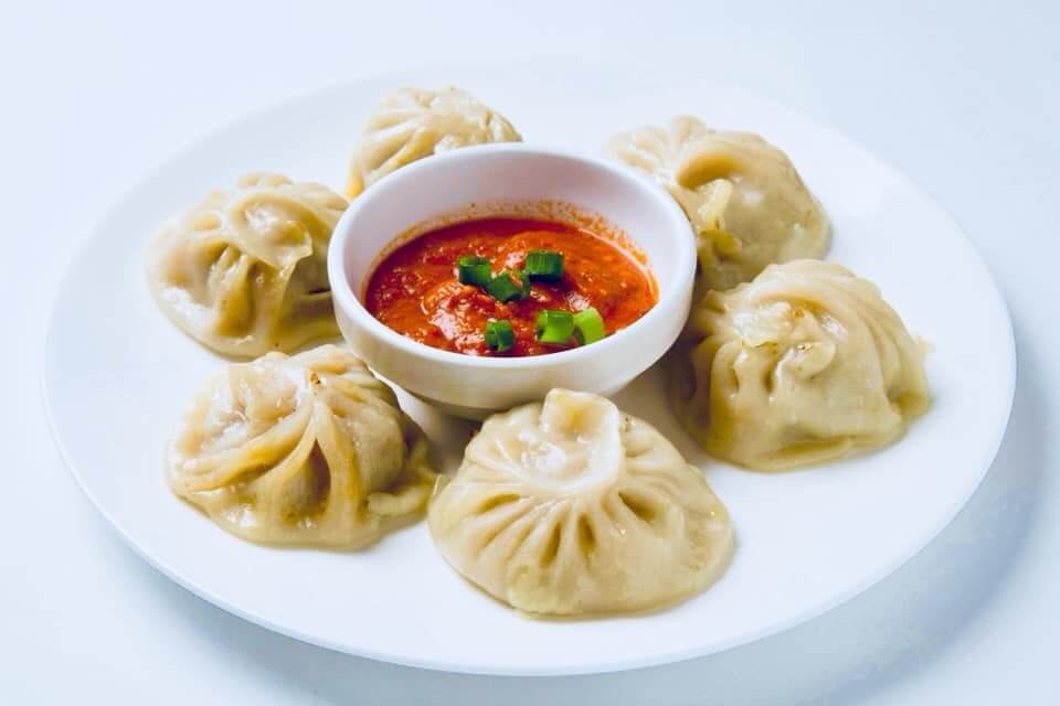 ネパール料理のモモ